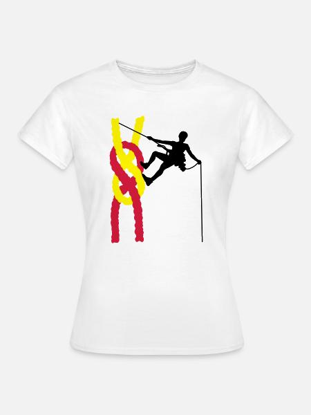climbing - T-shirt Femme - blanc