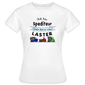 Freight Forwarder - Freight Forwarding - Women's T-Shirt - white - Front - AI Model Female 172 dark (172cm)