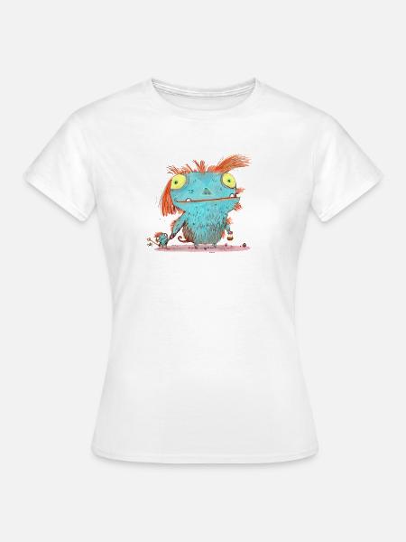 Monster Mamma - Frauen T-Shirt - Weiß