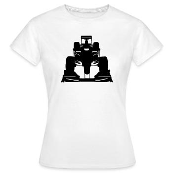 bolid - T-shirt Femme - blanc - Devant - AI Model Female 172 dark (172cm)