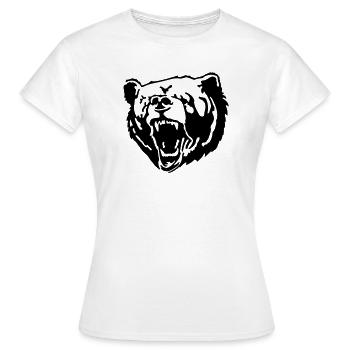 porter - T-shirt Femme - blanc - Devant - AI Model Female 172 dark (172cm)