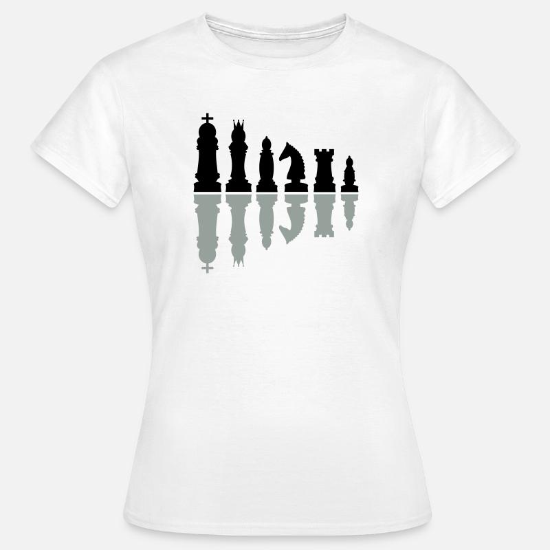 chess - Women's T-Shirt - white