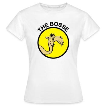 The Bosse I - T-shirt Femme - blanc - Devant - AI Model Female 172 dark (172cm)