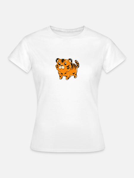 Tiger - Frauen T-Shirt - Weiß