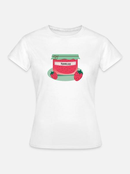 Marmelade - Frauen T-Shirt - Weiß