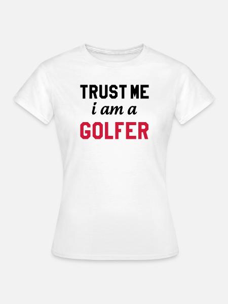 Golf - Frauen T-Shirt - Weiß