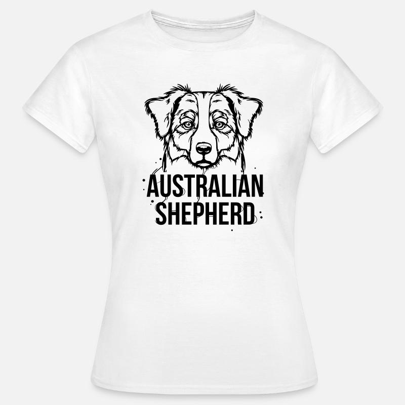 Australian Shepherd - Women's T-Shirt - white