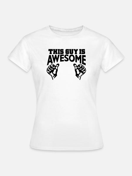 awesome - Frauen T-Shirt - Weiß