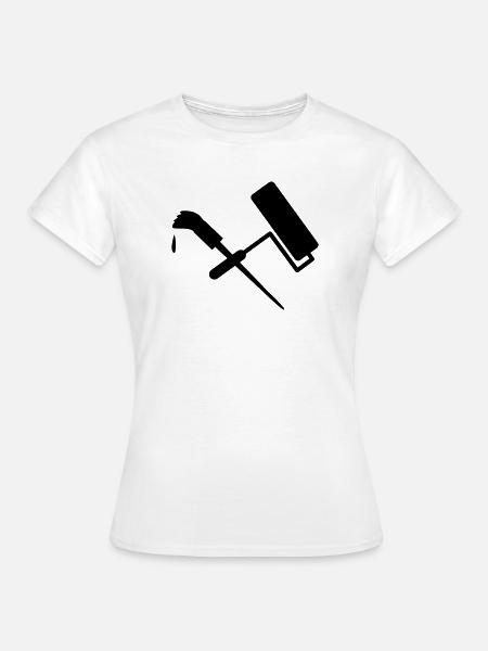 painter - Women's T-Shirt - white