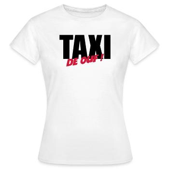 Taxi de ouf ! - T-shirt Femme - blanc - Devant - AI Model Female 172 dark (172cm)