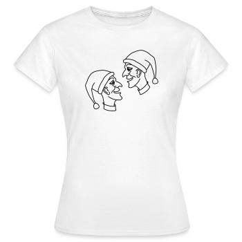 poupée - T-shirt Femme - blanc - Devant - AI Model Female 172 dark (172cm)