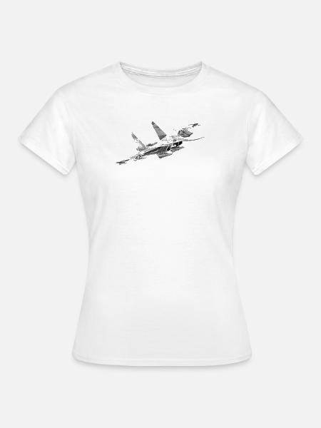 Sukhoi Su-34 - Frauen T-Shirt - Weiß