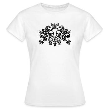 maori - Women's T-Shirt - white - Front - AI Model Female 172 dark (172cm)
