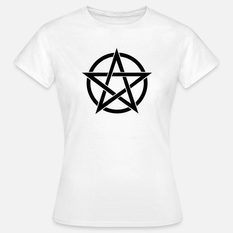 pentagram - Women's T-Shirt - white