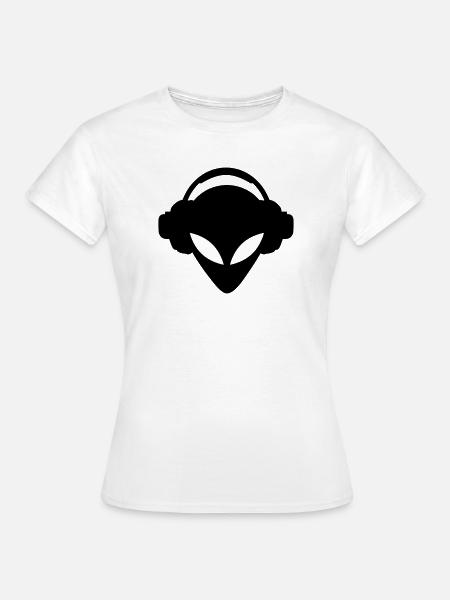 dj - Women's T-Shirt - white