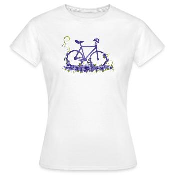 Kunstrad, Kunstradfahren, Hallenradsport - Frauen T-Shirt - Weiß - Vorne - AI Model Female 172 dark (172cm)