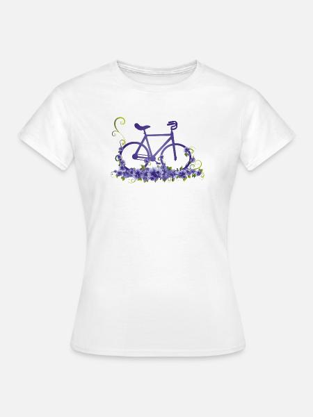 Kunstrad, Kunstradfahren, Hallenradsport - Frauen T-Shirt - Weiß