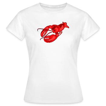 homard - T-shirt Femme - blanc - Devant - AI Model Female 172 dark (172cm)