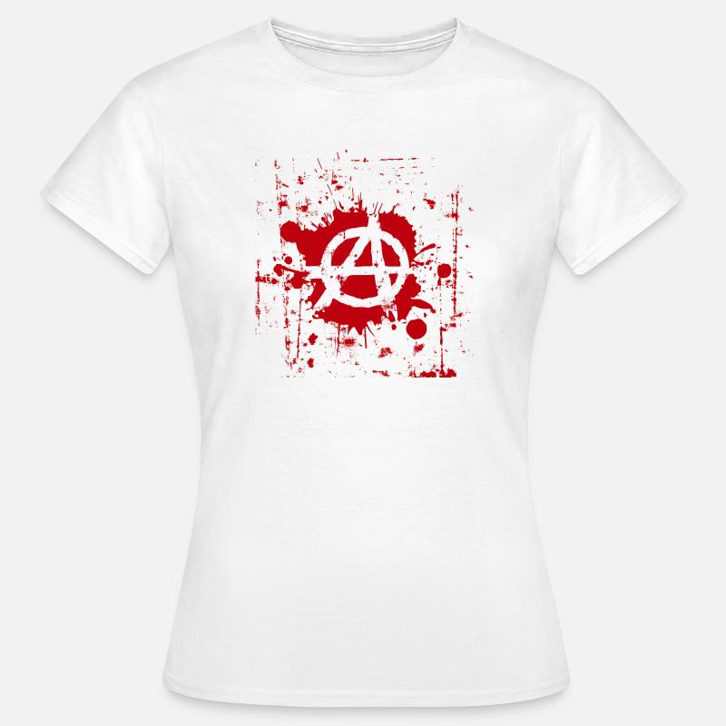 anarchy - Women's T-Shirt - white