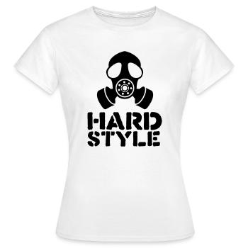 hardstyle - T-shirt Femme - blanc - Devant - AI Model Female 172 dark (172cm)