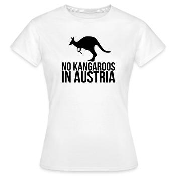 Autriche - T-shirt Femme - blanc - Devant - AI Model Female 172 dark (172cm)