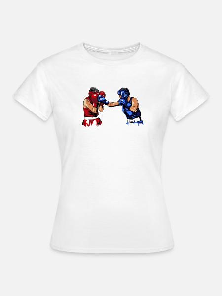 Boxing - Frauen T-Shirt - Weiß