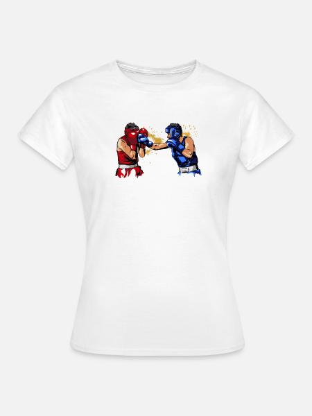 Boxing - Frauen T-Shirt - Weiß