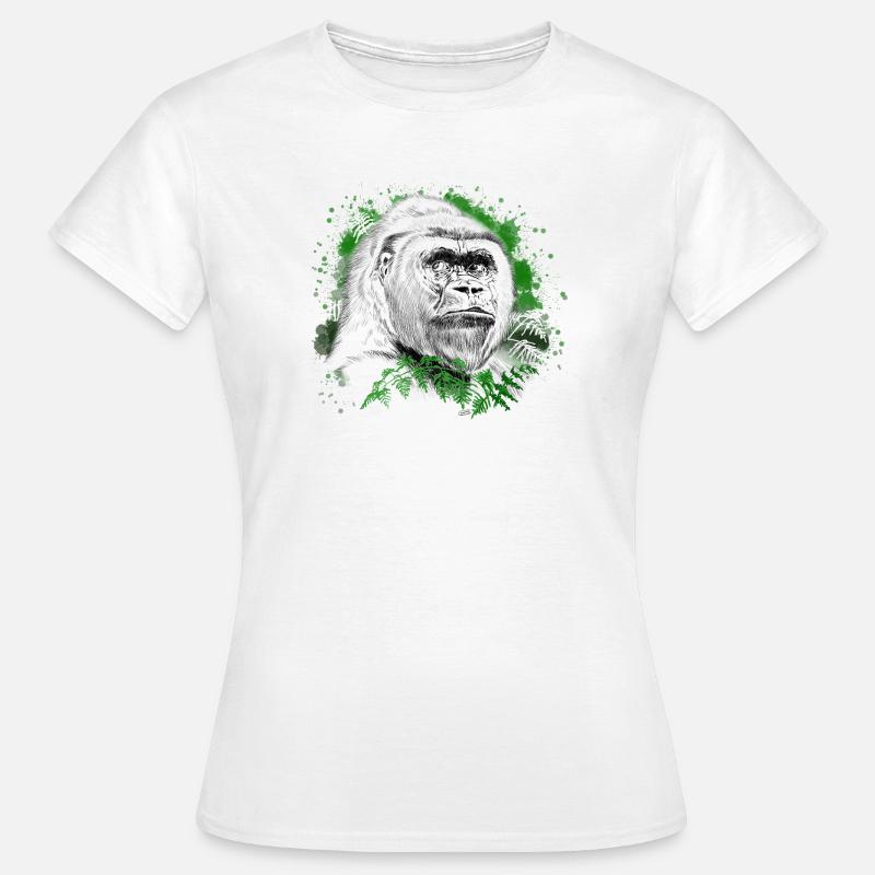 Gorilla - Women's T-Shirt - white