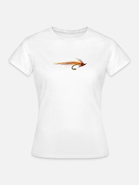 Fly fishing - Frauen T-Shirt - Weiß
