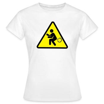 pet - T-shirt Femme - blanc - Devant - AI Model Female 172 dark (172cm)
