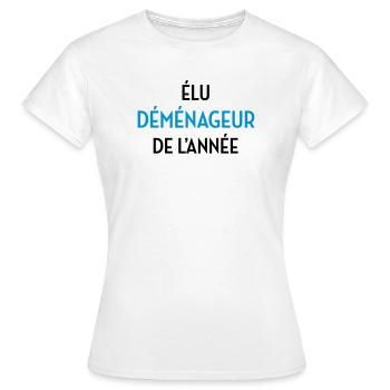Mover Frachtführer Déménageur Déménagement - Women's T-Shirt - white - Front - AI Model Female 172 dark (172cm)