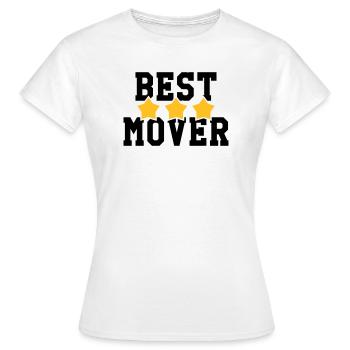Mover Frachtführer Déménageur Déménagement - Women's T-Shirt - white - Front - AI Model Female 172 dark (172cm)