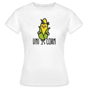 Wannabe uni-corn ( Unicorn ) - Women's T-Shirt - white - Front - AI Model Female 172 dark (172cm)