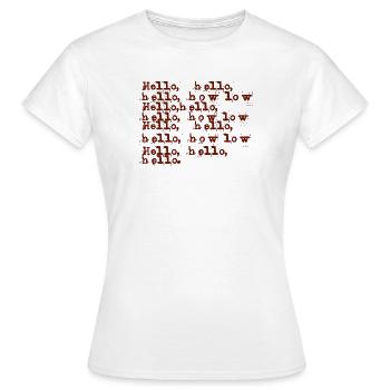 Teenager-Geist - Frauen T-Shirt - Weiß - Vorne - AI Model Female 172 dark (172cm)