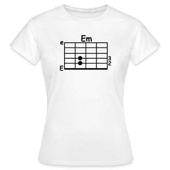 accord - T-shirt Femme - blanc - Devant - AI Model Female 172 dark (172cm)