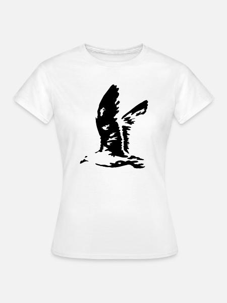 fliegende moewe urlaub - Frauen T-Shirt - Weiß