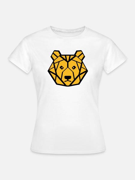ours - T-shirt Femme - blanc