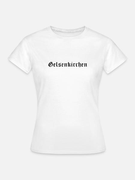 Gelsenkirchen - Frauen T-Shirt - Weiß
