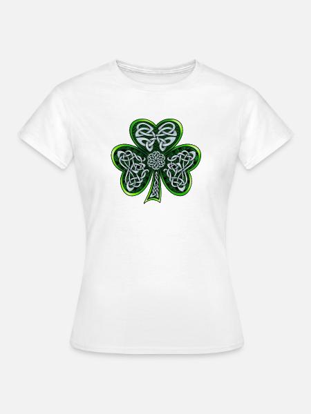 Acetosella Celtica - T-shirt dam - vit