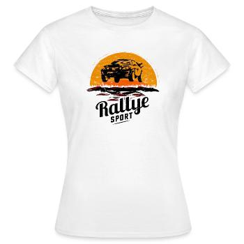 Rallye Sport - Sport automobile - Sport automobile - Turbo - T-shirt Femme - blanc - Devant - AI Model Female 172 dark (172cm)