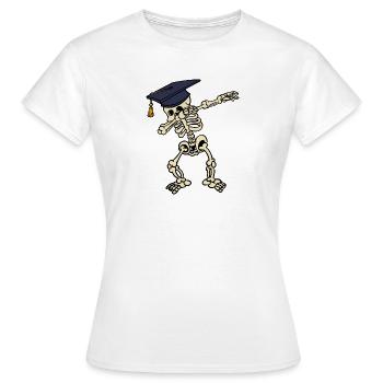 Matura Dab Diplôme du lycée Abi Dabbing - T-shirt Femme - blanc - Devant - AI Model Female 172 dark (172cm)