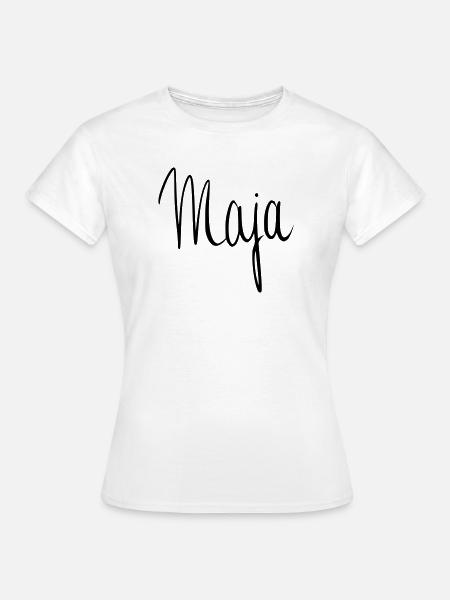 Maja - Frauen T-Shirt - Weiß