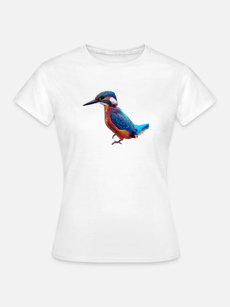 Eisvogel - Frauen T-Shirt - Weiß