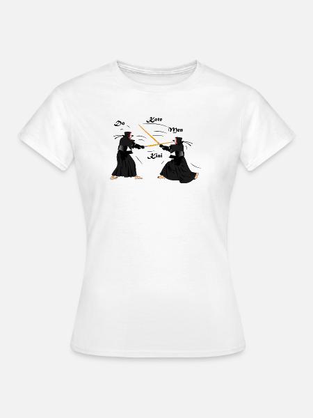 Kendo - Frauen T-Shirt - Weiß