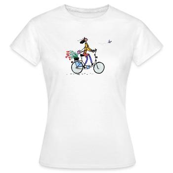 Guten Morgen schöner Tag - Frauen T-Shirt - Weiß - Vorne - AI Model Female 172 dark (172cm)