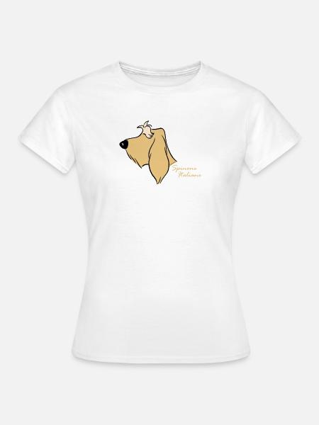 Spinone Italiano blond - Frauen T-Shirt - Weiß