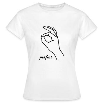 Parfait - T-shirt Femme - blanc - Devant - AI Model Female 172 dark (172cm)