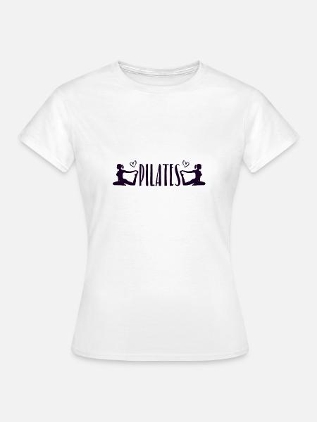 Pilates - Frauen T-Shirt - Weiß