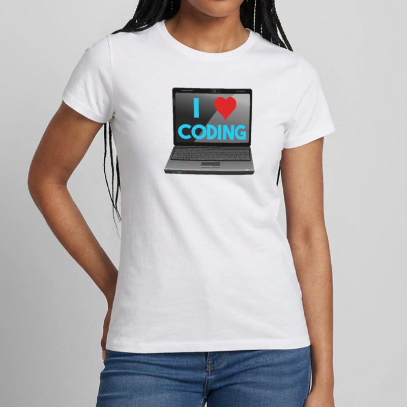 Programmieren, Programmierer, Informatiker Frauen T-Shirt