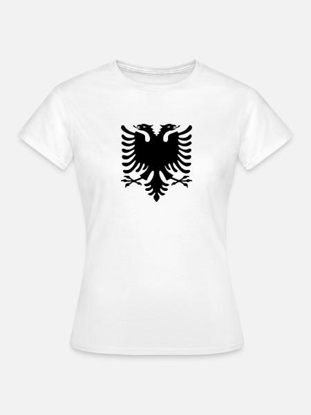 Shqiponja - Frauen T-Shirt - Weiß